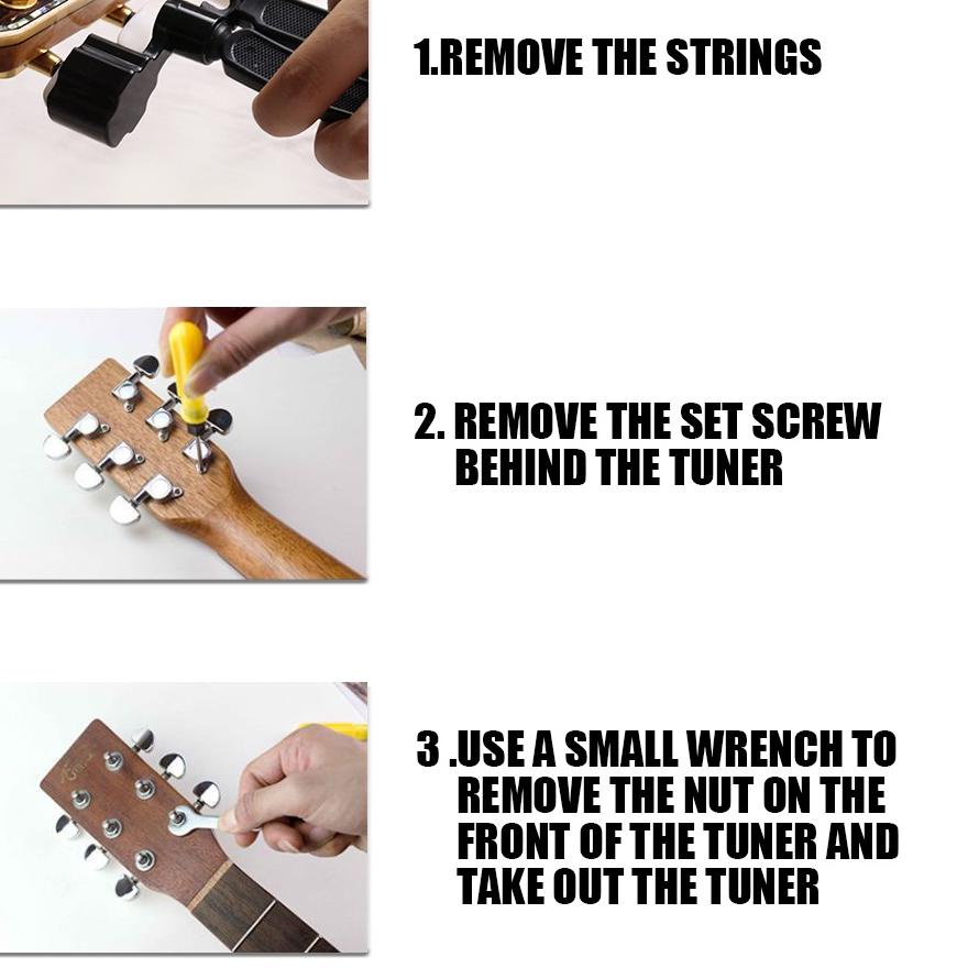Star Seller. Dryer Gitar Tuning Peg Guitar Machine Head Aksesoris Gitar Akustik Dryer Grover Origina
