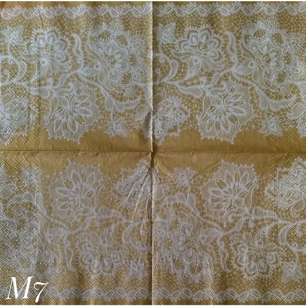 

Napkin Euro Motif M7 / Tissue Decoupage