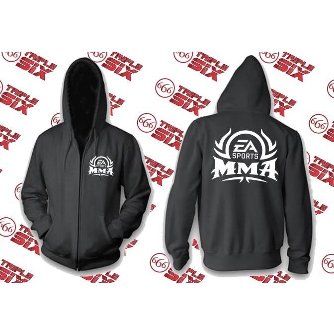 Jaket Hoodie zipper EA Sports MMA