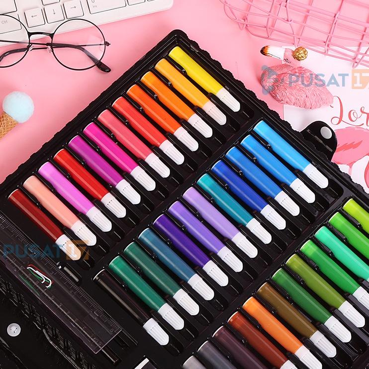 

[L-4]3 ☎] PUSAT17 ALAT TULIS SET CRAYON COLOURING SET 150PCS / ART SET 150PCS PENSIL WARNA SET ALAT LUKIS ANAK KRAYON SET-bisa cod