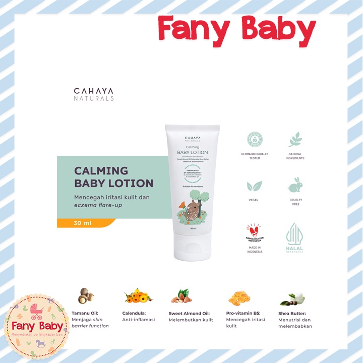 CAHAYA NATURALS CALMING LOTION 30ML