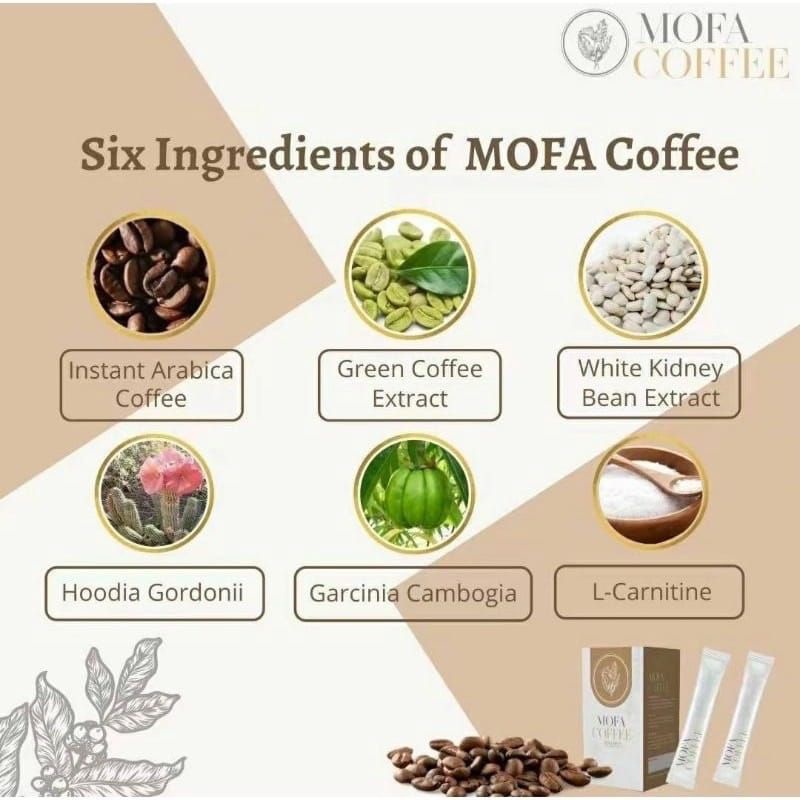 MOFA COFFEE SLIMMING DIET HEALTHY PENGGANTI LKS KOPI PELANGSING ORIGINAL