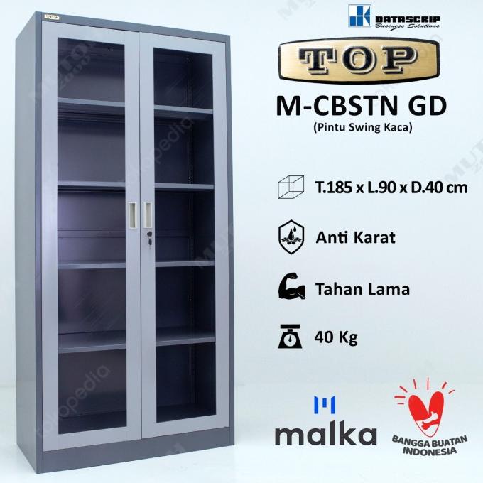 

TERBAIK TOP CBSTN BY DATASCRIP LEMARI ARSIP BESI PINTU SWING KACA BERKUALITAS