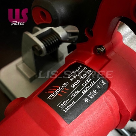 Mesin Potong Besi 7 inci 180 mm Troodon Cut Off Machine 1200W
