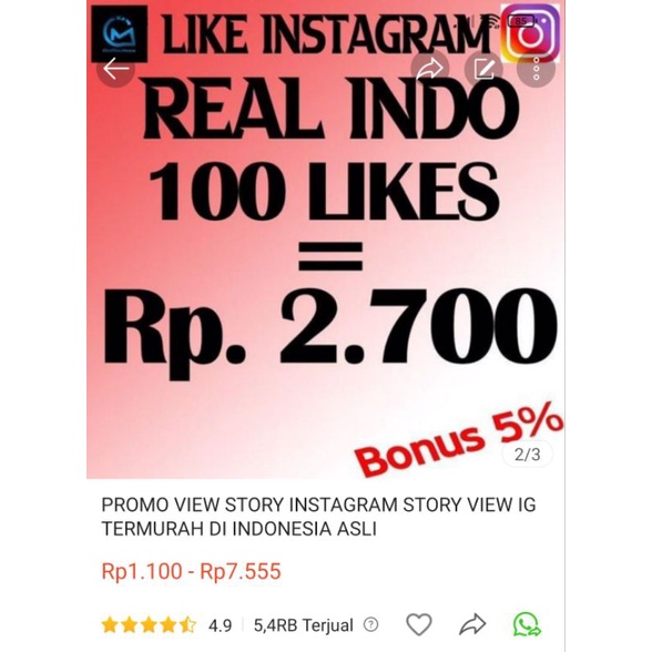 Like Indo IG Non Drop Likes indonesia Fast