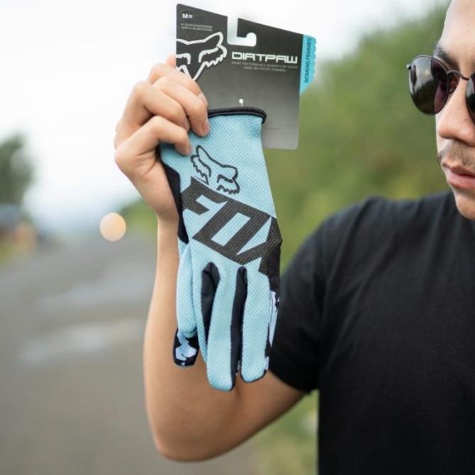 Sarung tangan motor fox racing original - Glove riding fox original