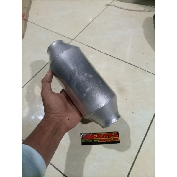 resonator pengganti katalis  mobil yaris,vios,agya,ayla,brio dll