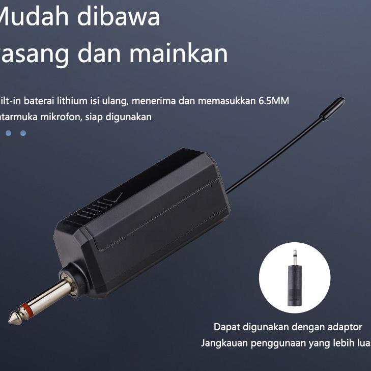 Trx4v9Uj JISSDO Original Terbaik Microphone Karaoke Wireless Double Digital Murah Mic Wireless Micro