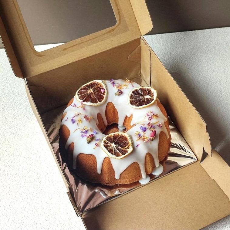 6O0 (10 box) Kotak Kue Tebal Box Kue  + Jendela Cake box pudding / hampers / bolu 22x22x12cm dan 25x