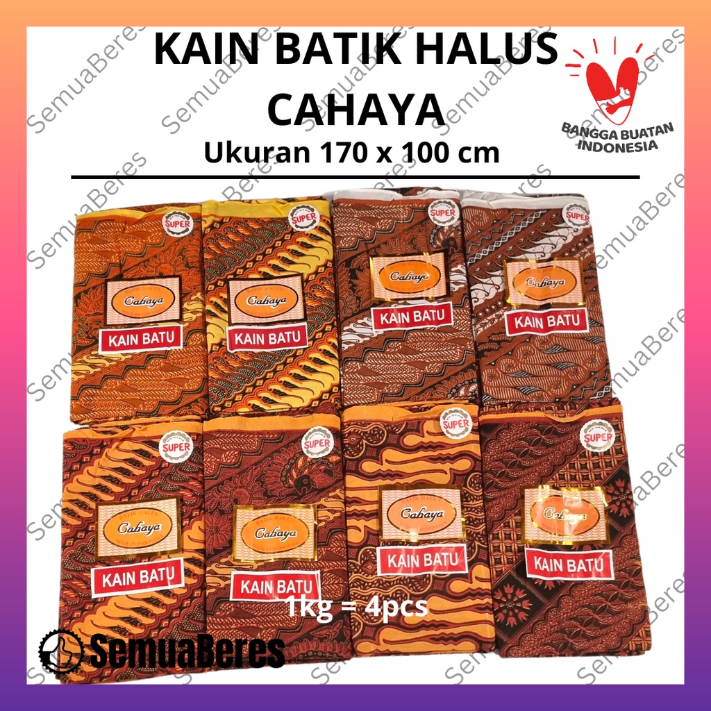 Kain Batik Halus Panjang Dua Palu / Kain Batu