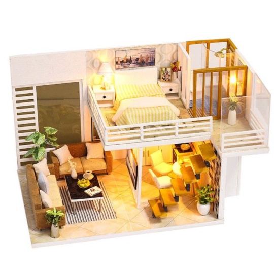 

Jual Miniatur Rumah Boneka DIY Doll House Wooden Furniture - K-031 Berkualitas