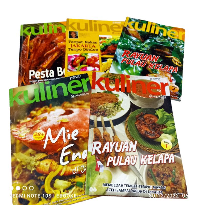 Jual Majalah kuliner tempat makan enak | Shopee Indonesia