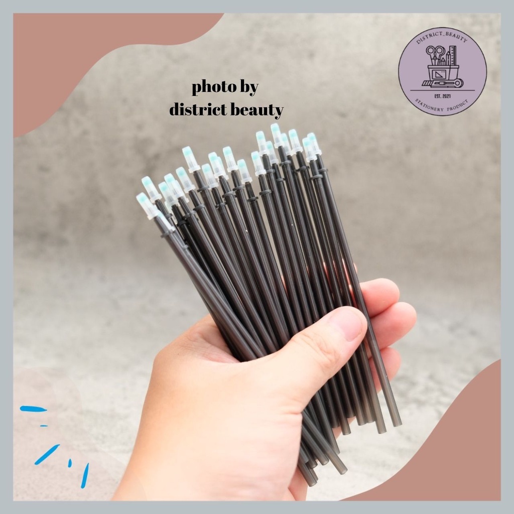 

satuan refill gel pen hapus / isi ulang pulpen bisa dihapus / refill erasable pen bisa cod