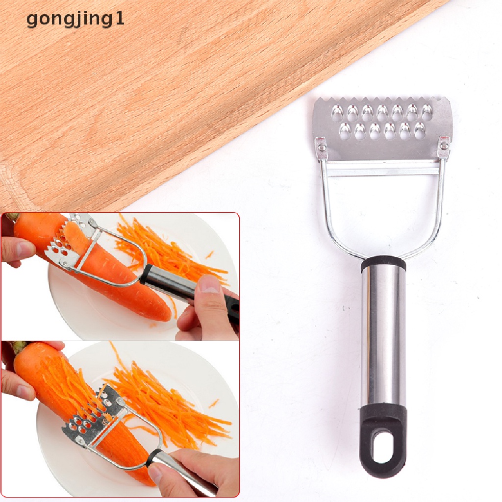 Ggg 1 Pcs Baru Stainless Steel Timun Wortel Peeler Perencanaan Parutan Dapur Gadget  Id