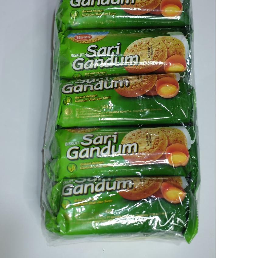 

GRATIS ONGKIR✅Roma Sari Gandum 149 gr x 5 pcs|RA8
