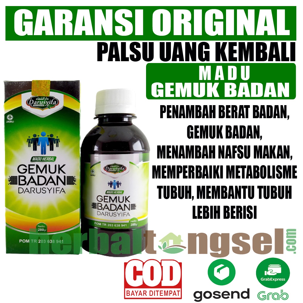 MADU GEMUK BADAN MADU GEMUK DARUSYIFA MADU GEMUK BADAN ORIGINAL MADU GEMUK DEWASA MADU GEMUK ANAK PE