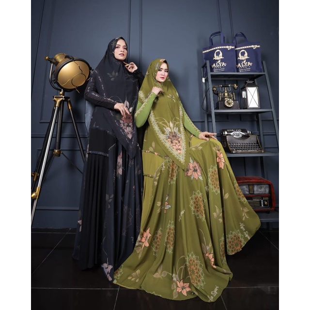 GAMIS SYARI MEWAH / GAMIS SYARI PREMIUM / MAHARANI BY ALYA SYARI / GAMIS WANITA TERBARU