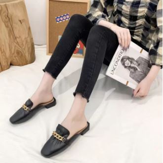 ( GS ) SEPATU WANITA WOMAN CASUAL SLIPPERS SUMMER SOFT SOLE FLIP FLOPS RAINBOW COLOUR