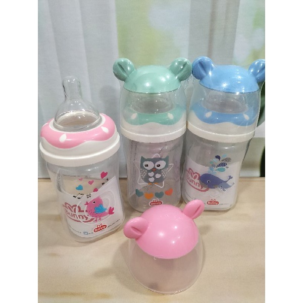 Botol Susu Wide Neck Karakter Lucu Bunny BPA Free 150 Ml ADW 1504