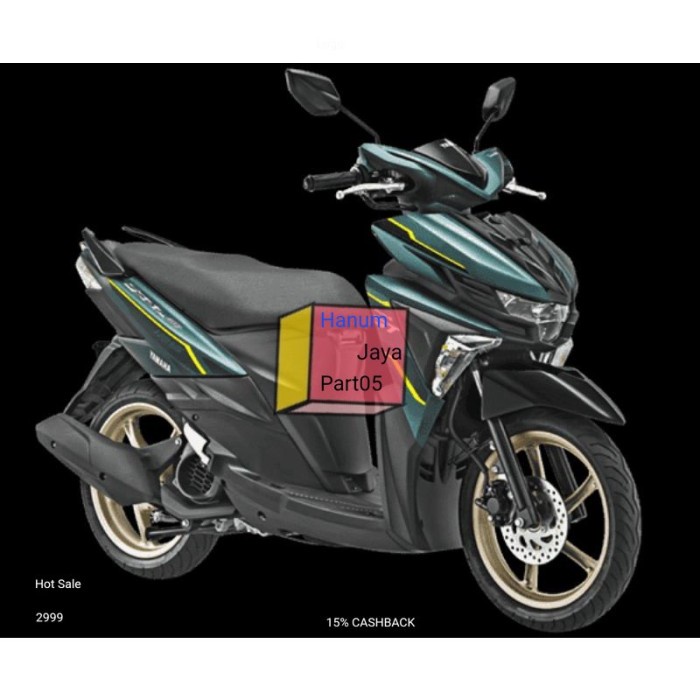 Body Halus Soul GT 125 Hijau Doff Original Yamaha