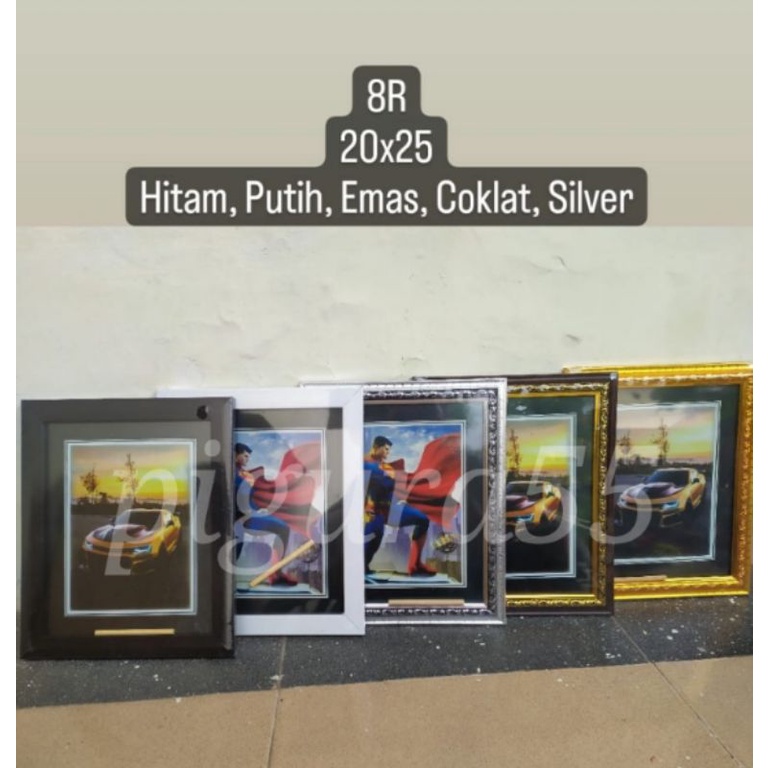 BINGKAI FOTO 8R / PIGURA FOTO 8R / FRAME / PIGURA / BINGKAI