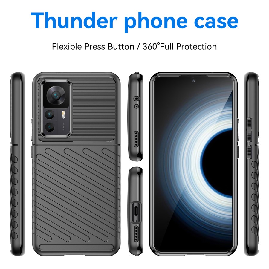 XIAOMI 12T COVER SOFT CASE RUGGED ARMOR THUNDER SILIKON SOFTCASE