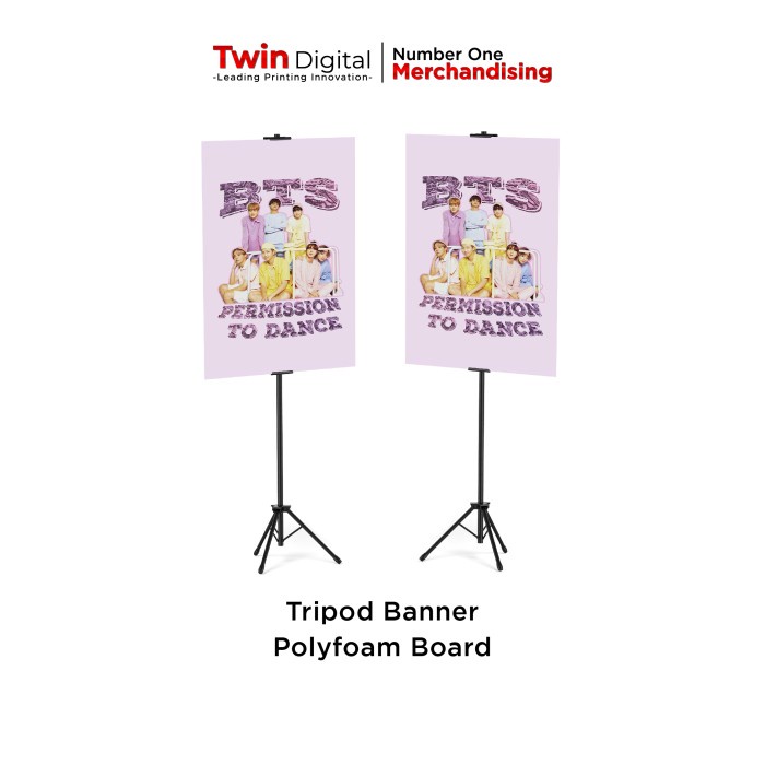 

TRIPOD BANNER 50 X 70 CM / CETAK STANDING DISPLAY