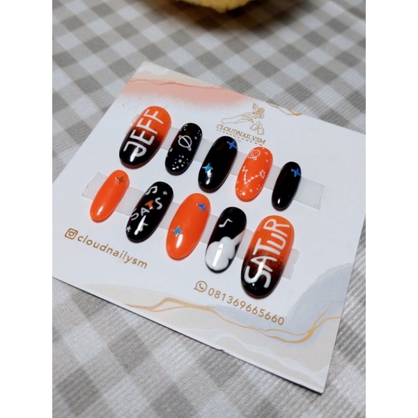 Jeff Satur press on nails