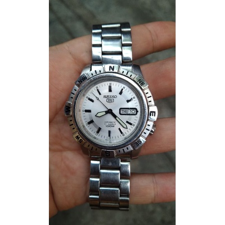 jam tangan seiko 5 sport 4r36 00c0 second bekas original