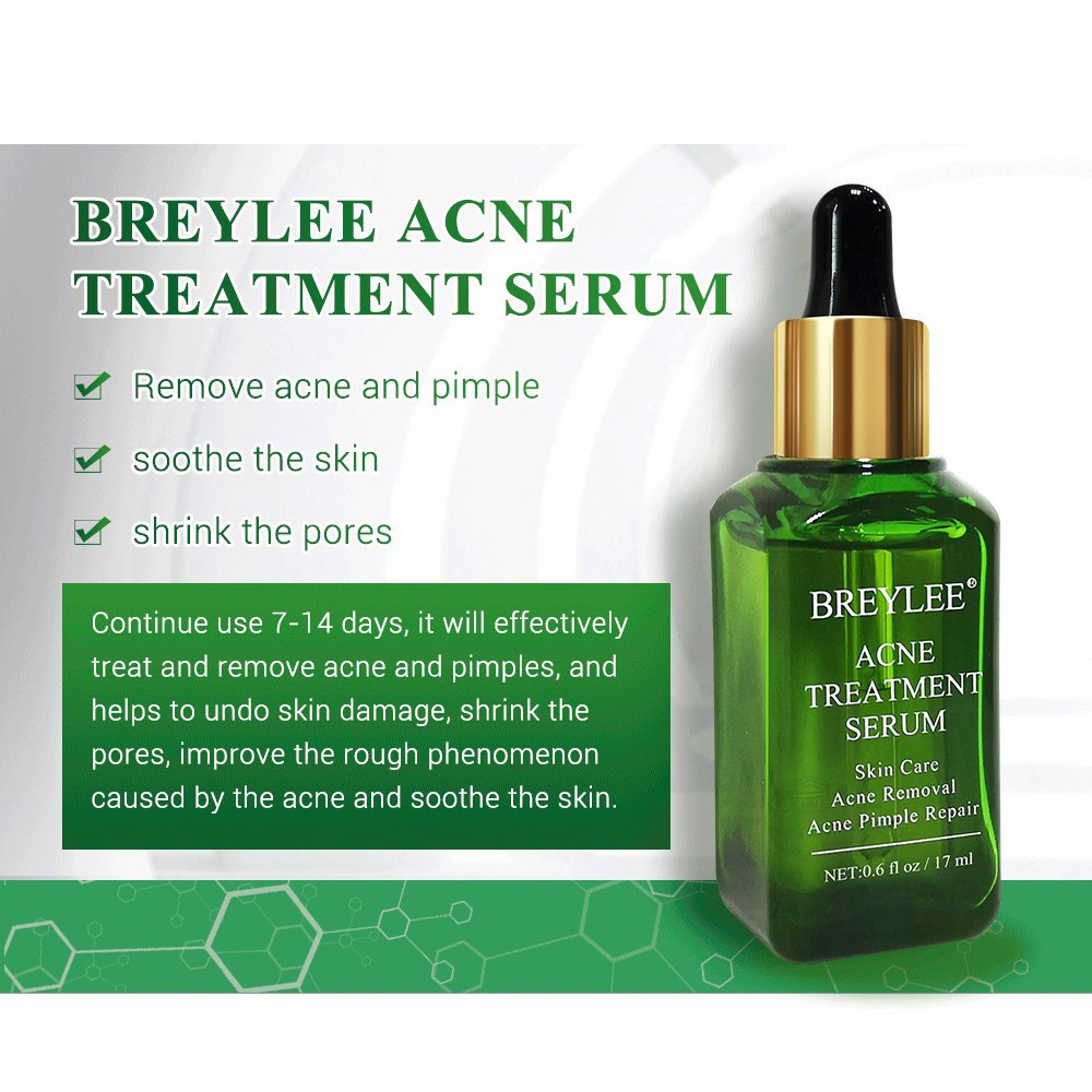 Breylee Krim Serum Pembersih Jerawat / Komedo + Pengontrol Minyak + Memutihkan