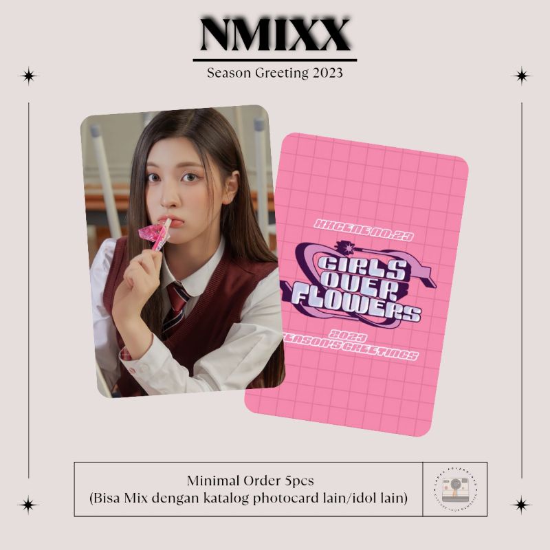 PHOTOCARD NMIXX - SEASON GREETING 2023