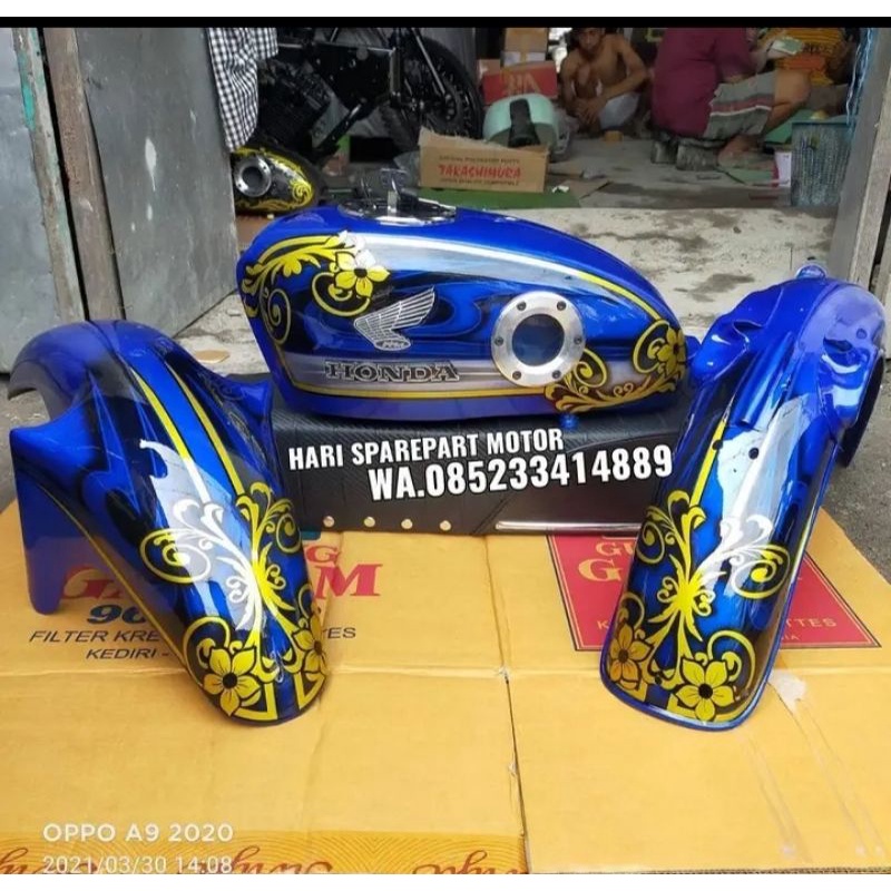 Body CB AQUARIUM TUTUP NINJA FULL AIRBRUSH