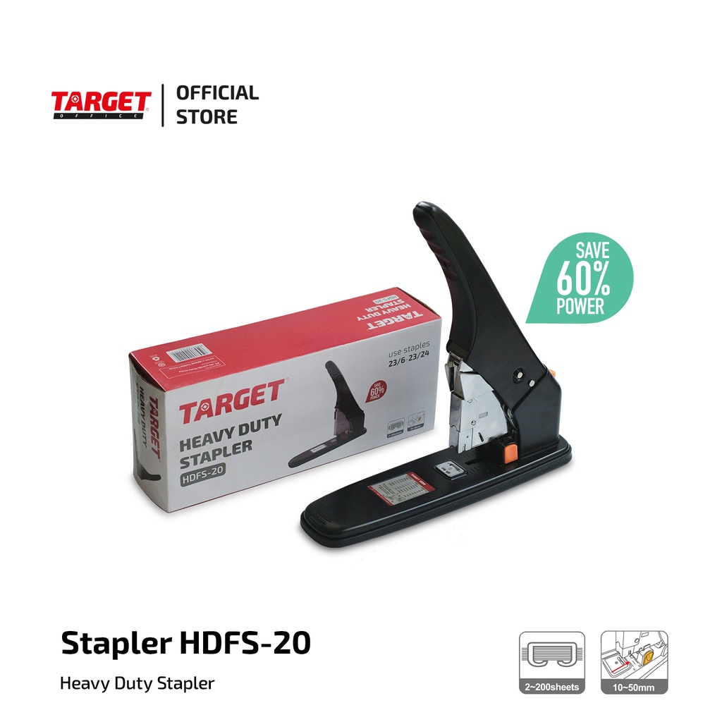 

Target Stapler HDFS - 20 (SAVE POWER)