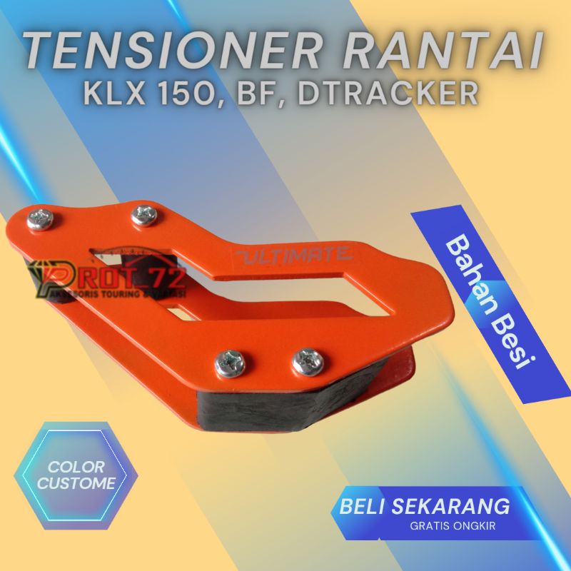 Tensioner Rantai KLX 150 BF DTRACKER Bahan Besi Stabilizer