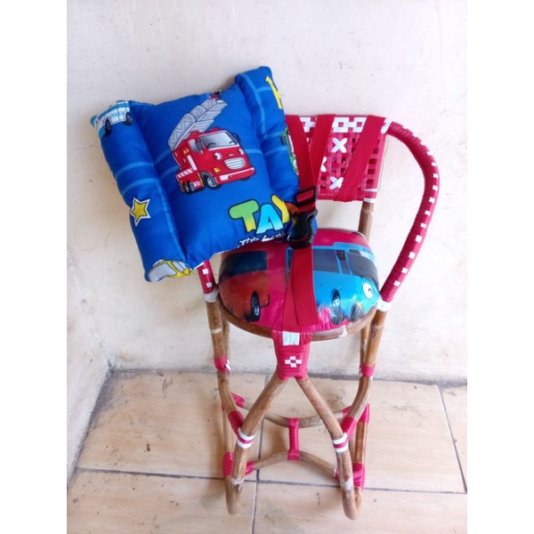 paket komplit sabuk+bantal stang//boncengan anak motor matic//kursi rotan motor matic Vario Beat Scoopy Mio//dudukan anak motor matic//bangku rotan motor matic