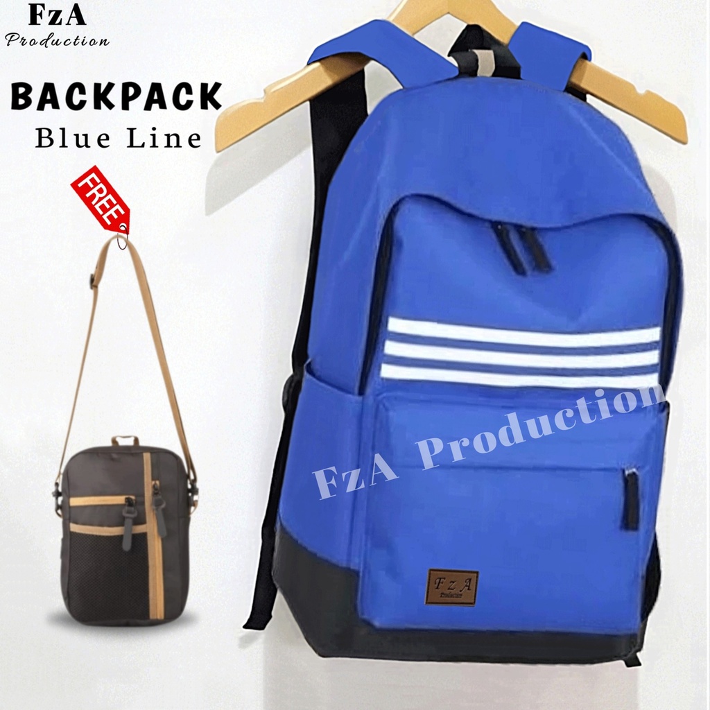 Big Promo..Tas Ransel Punggung Distro Casual Pria Wanita / Tas Ransel Laptop Sekolah Kuliah Bacpack Distro Original - FzA