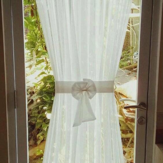 BISA COD Gordyn Kupu lebar kaca 50 cm /GORDEN JENDELA/GORDEN PINTU/GORDEN BLACKOUT/COVER SOFA 2 SEAT