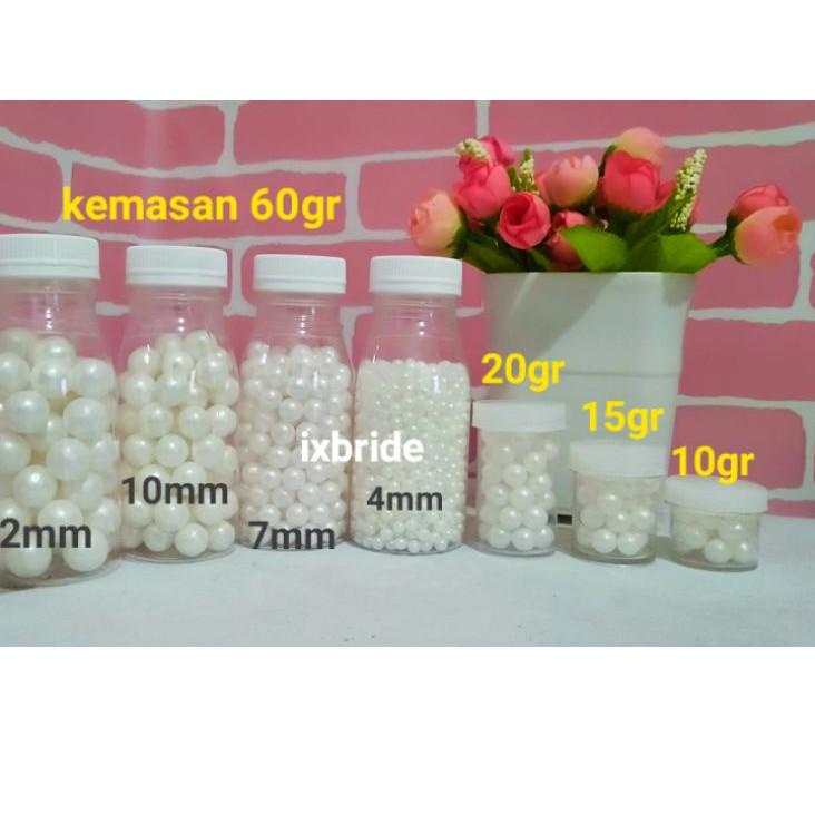 

[KODE PRODUK 6HJBB9754] sprinkle 60gr mutiara putih trimit spikel bisa dimakan