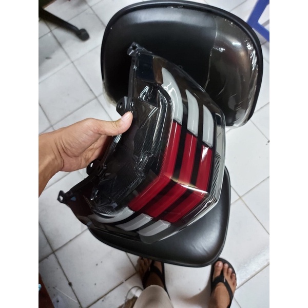 lampu stoplamp jpa original garis black edition yamaha nmax 155 old / lama