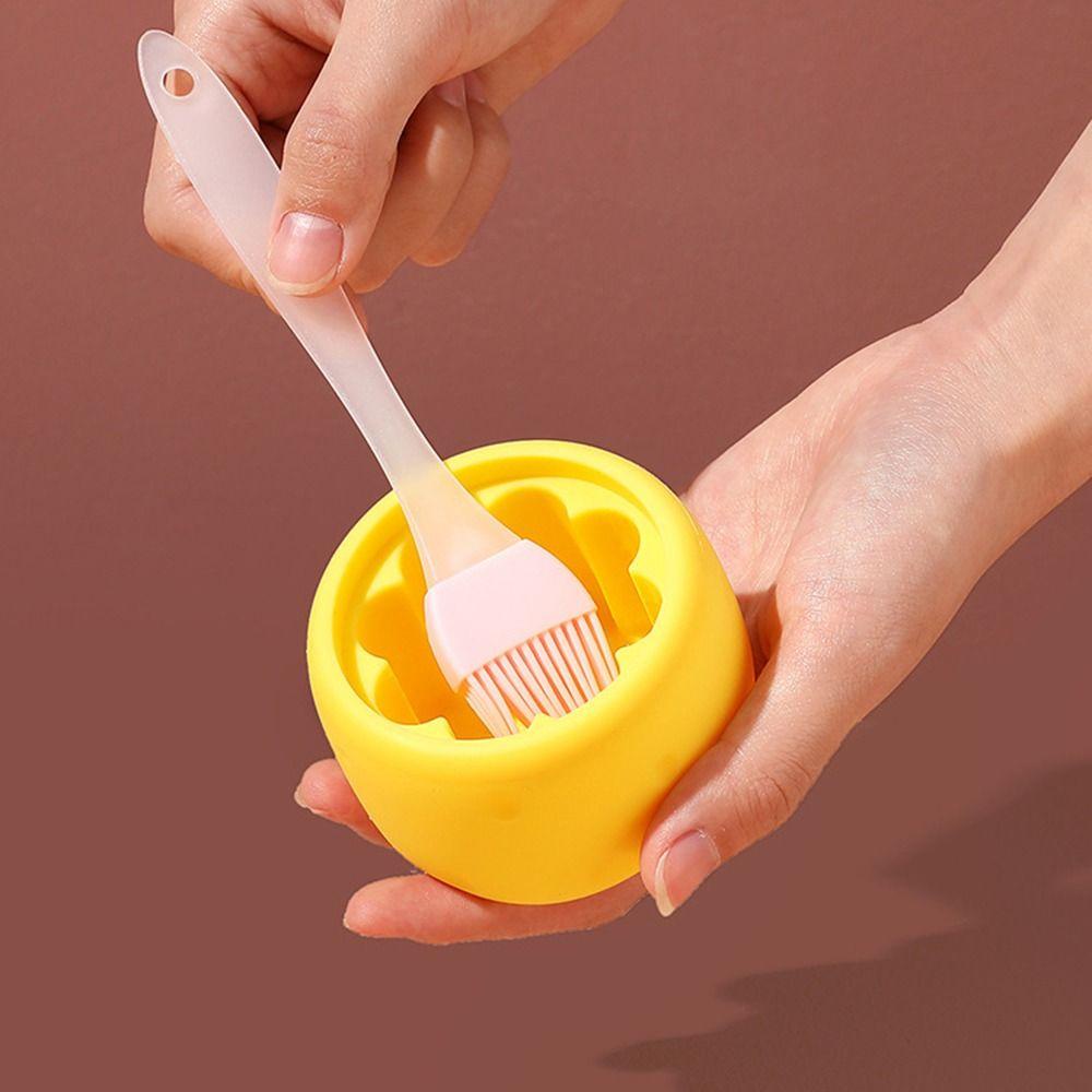 [Elegan] Alat Rebus Telur Egg Boiler Steamer Cute Silicone Anti Lengket Egg Poachers