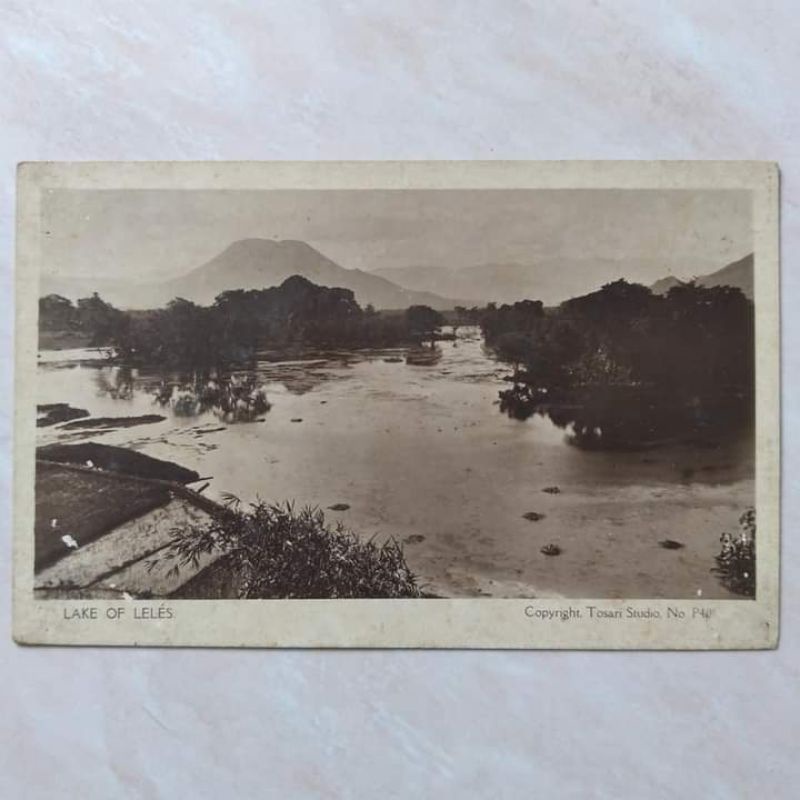 

Kartu Pos Foto Kuno Tua Jadul Tempo Dulu Lake of Leles Est. 1930-1940 an