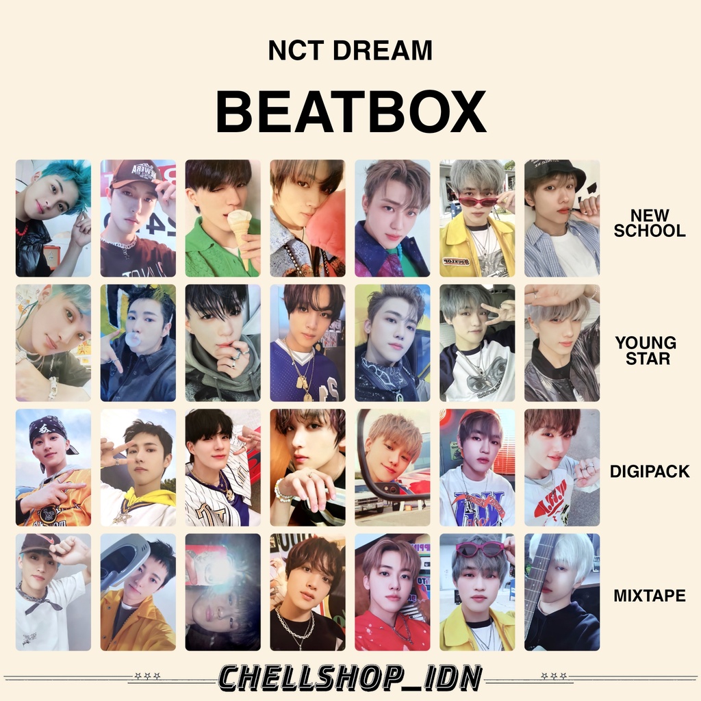 PHOTOCARD NCT DREAM BEATBOX