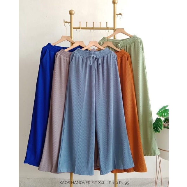 KULOT KAOS HANOVER FIT XXL LP 110 / KULOT WANITA / KULOT CEWEK / CELANA MURAH / CELANA SANTAI / OOTD