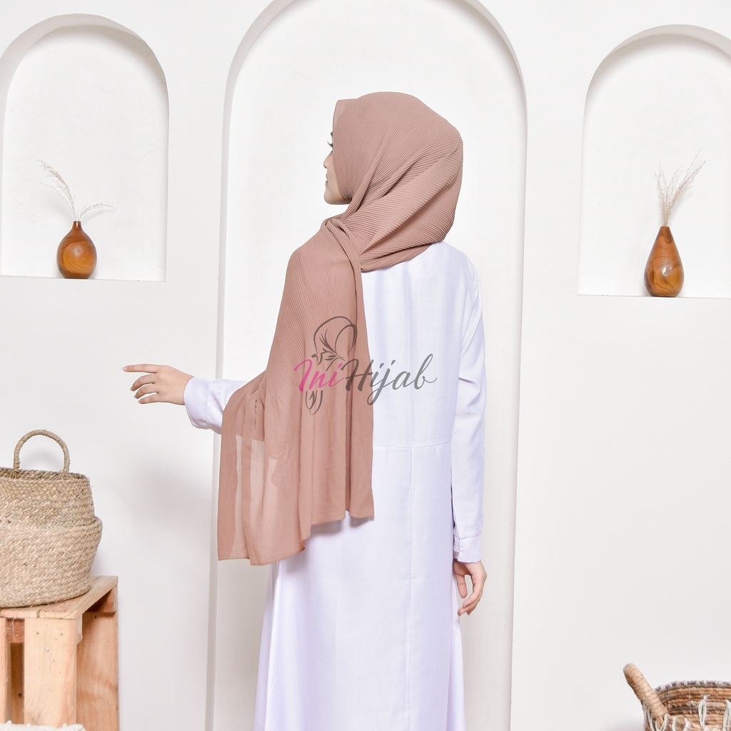 Ini HIjab - Pasmina Plisket ( Non full plisket )