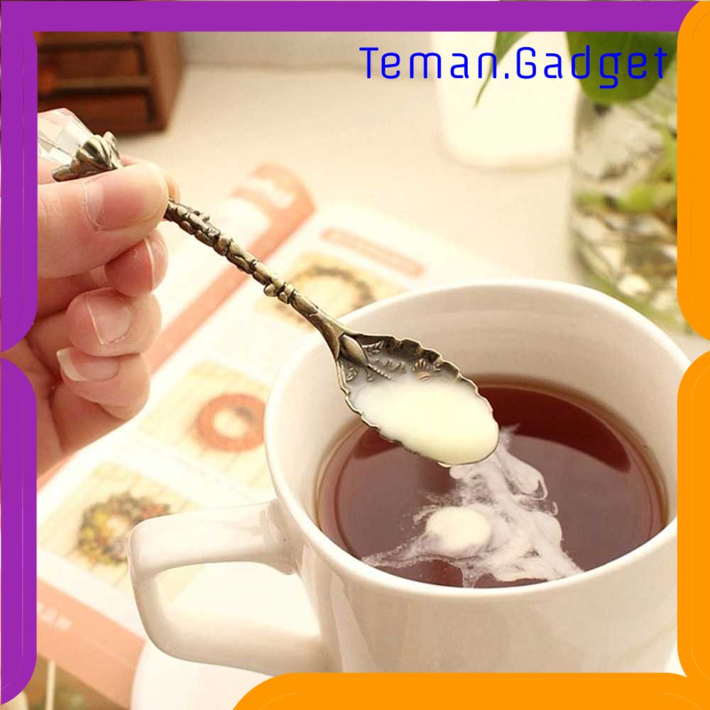 TG - DPR JYC Set Sendok Garpu Teh Vintage Teaspoon Fork Royal Style - LTA057