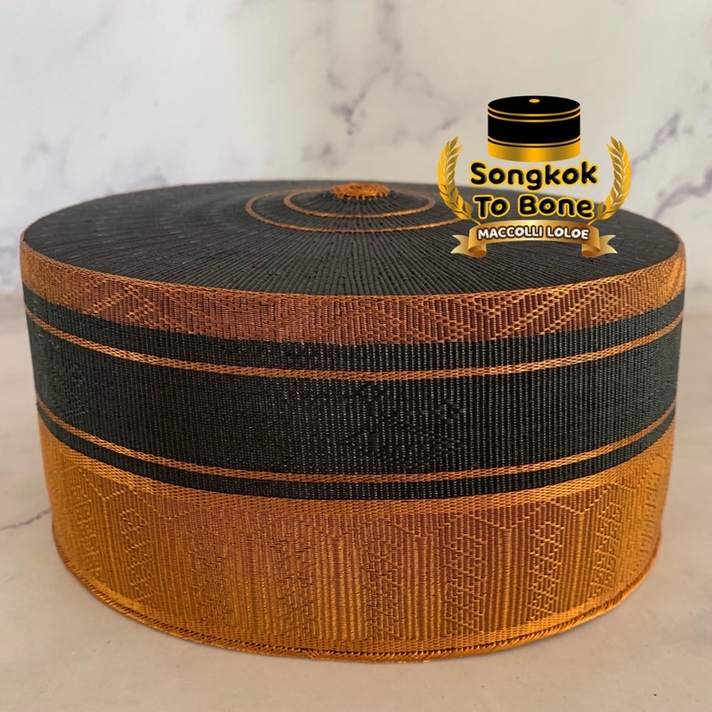 Songkok Recca Tembaga  Super Premium - Songkok Bugis - Songkok To Bone