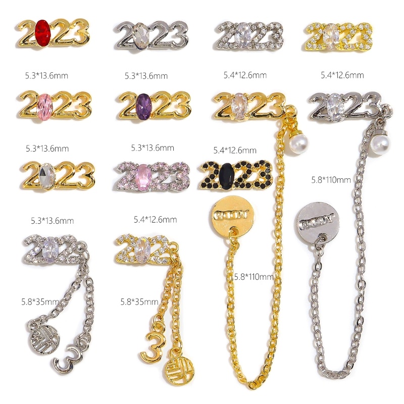 Siy Kuku Rhinestones Permata Mewah Logam Nail Art Kerajinan Berlian Kristal Jewels Stones