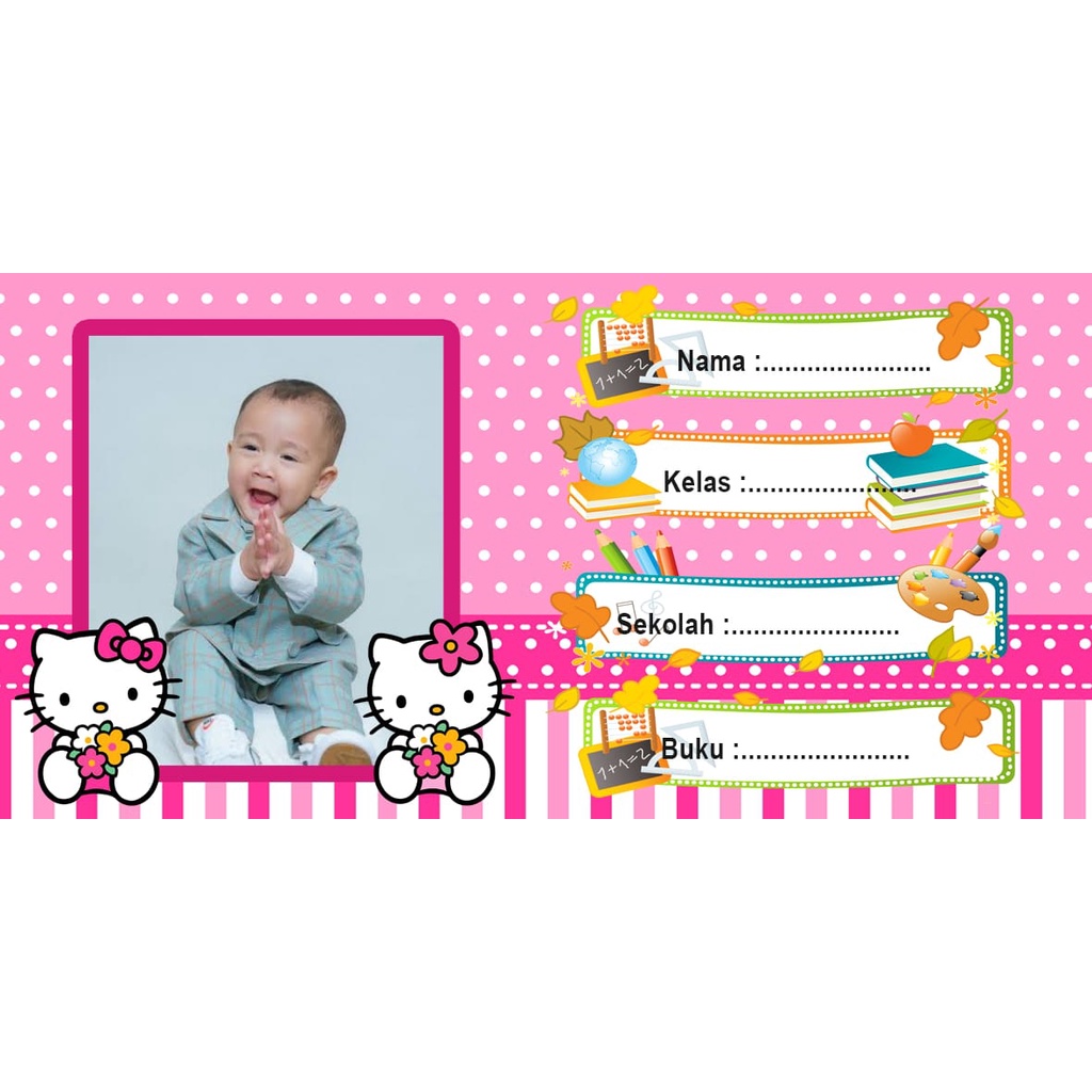 

stiker buku anak | stiker nama anak | stiker karakter kartun murah