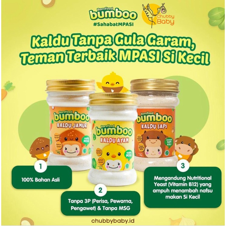 Barefood Bumboo Kaldu Anak MPASI No MSG 90gr