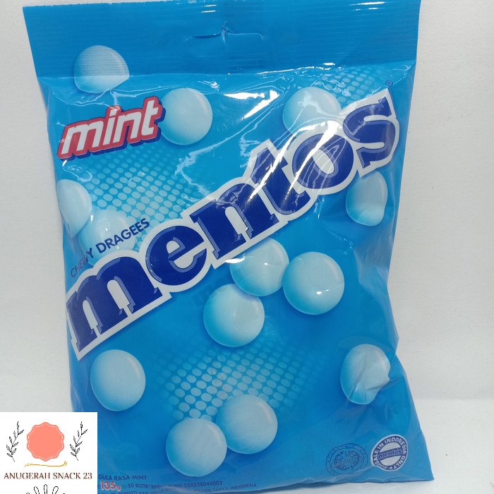 

Permen Mentos mint berat 135 gr isi 50 pcs